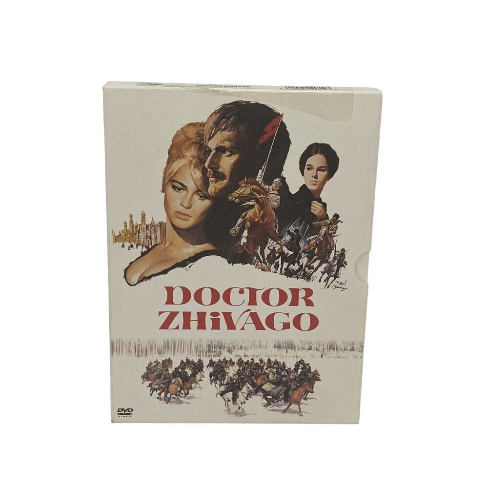 Doctor Zhivago Starring Omar Sharif Julie Christie (DVD, 2001, 2-Discs, PG-13)